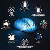 BONNYCO Led Book Light Wooden Folding Lamp with Remote 16 Colours Timer view 2