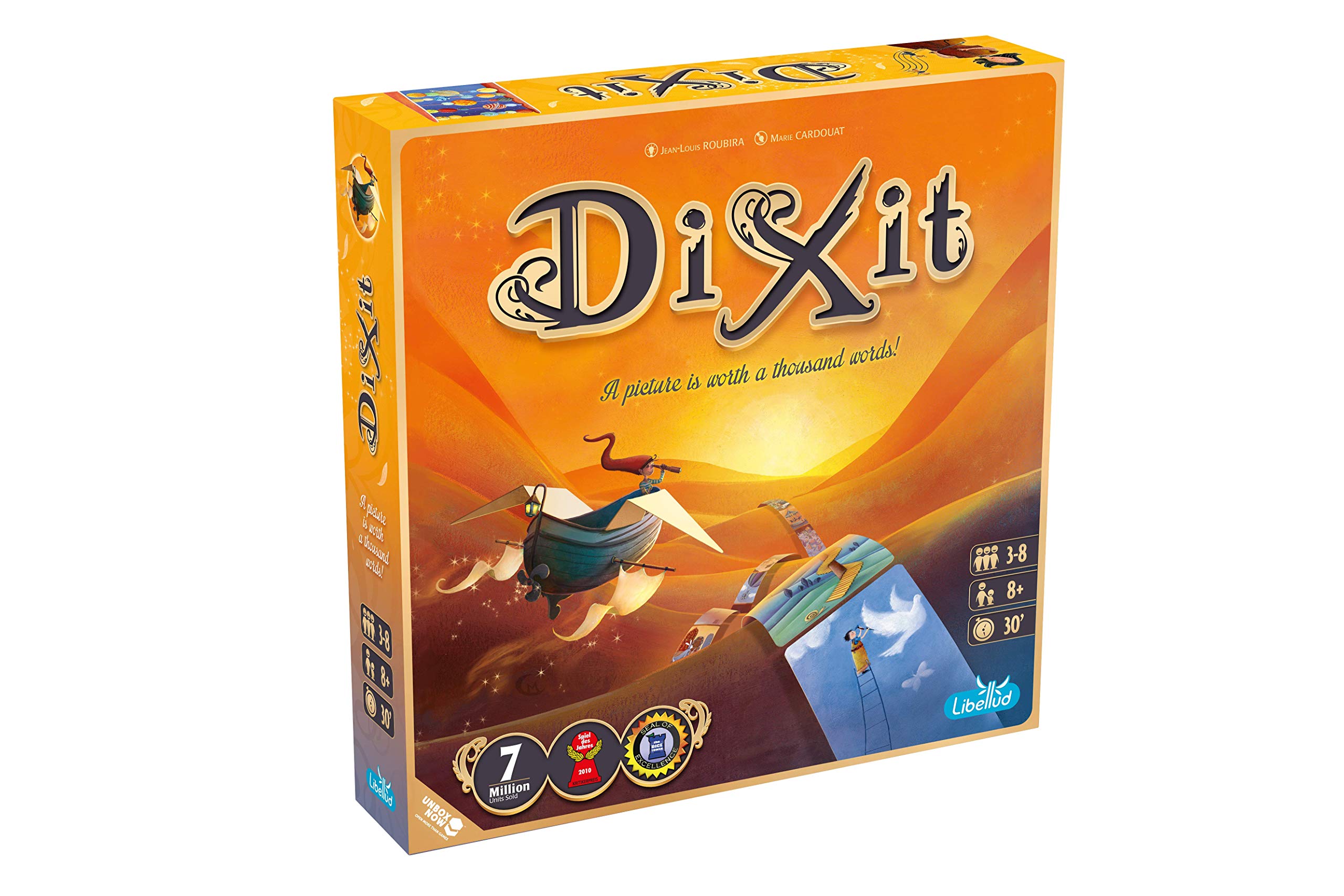 Asmodee | Dixit | Board Game | Ages 8 and above | 3-8 Players | 30 Minutes Playing Time | English Version