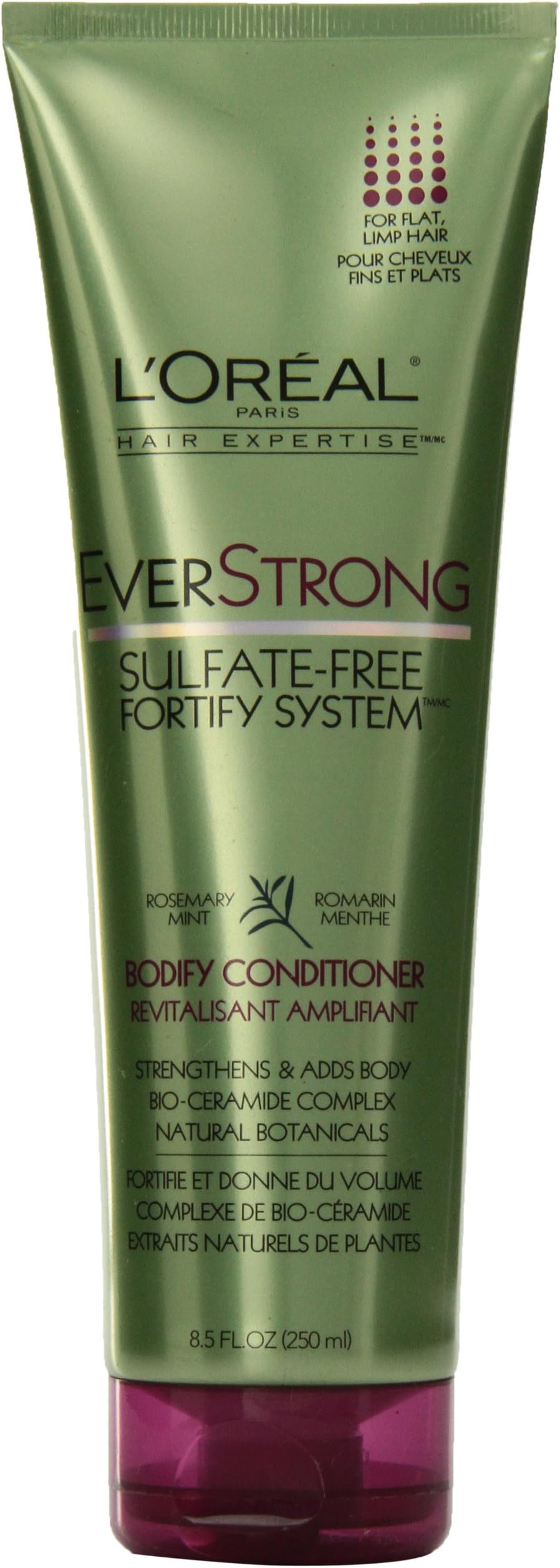 L'Oreal Paris EverStrong Bodify Conditioner, 8.5-Fluid Ounce