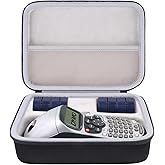khanka Hard Carrying Case for DYMO LetraTag LT-100H / 100H Plus Handheld Label Maker – Protective Travel Storage Bag Fits DYMO LT100H, Label Tape, Refills (Case Only)