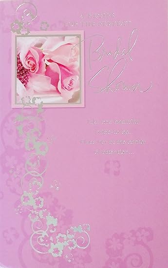 Amazon Com Recipe For The Perfect Bridal Shower Greeting Card Beautiful Bride To Be Warm Wedding Wishes Happily Ever After Laughter Enjoy Office Products
