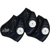 RZ Mask - F3 Active Carbon Replacement Filters (3 Pack) 99.9% Filtration Efficiency, 50% Better Breathability, 3 Sizes