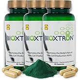 Bioxtron Natural AFA Stem Cell Supplement 60 Capsules Pack of 3 - Stem Cell Production - Energy Levels - Joint & Muscle