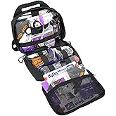 Lightning X Rip-Away Officer's Patrol Tactical Gunshot & Trauma IFAK Kit w/Headrest Mount - Black