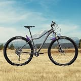 NICEDACK MTB Fender Front Rear Mudguard Carbon Pattern 20-29in Black Purple view 7