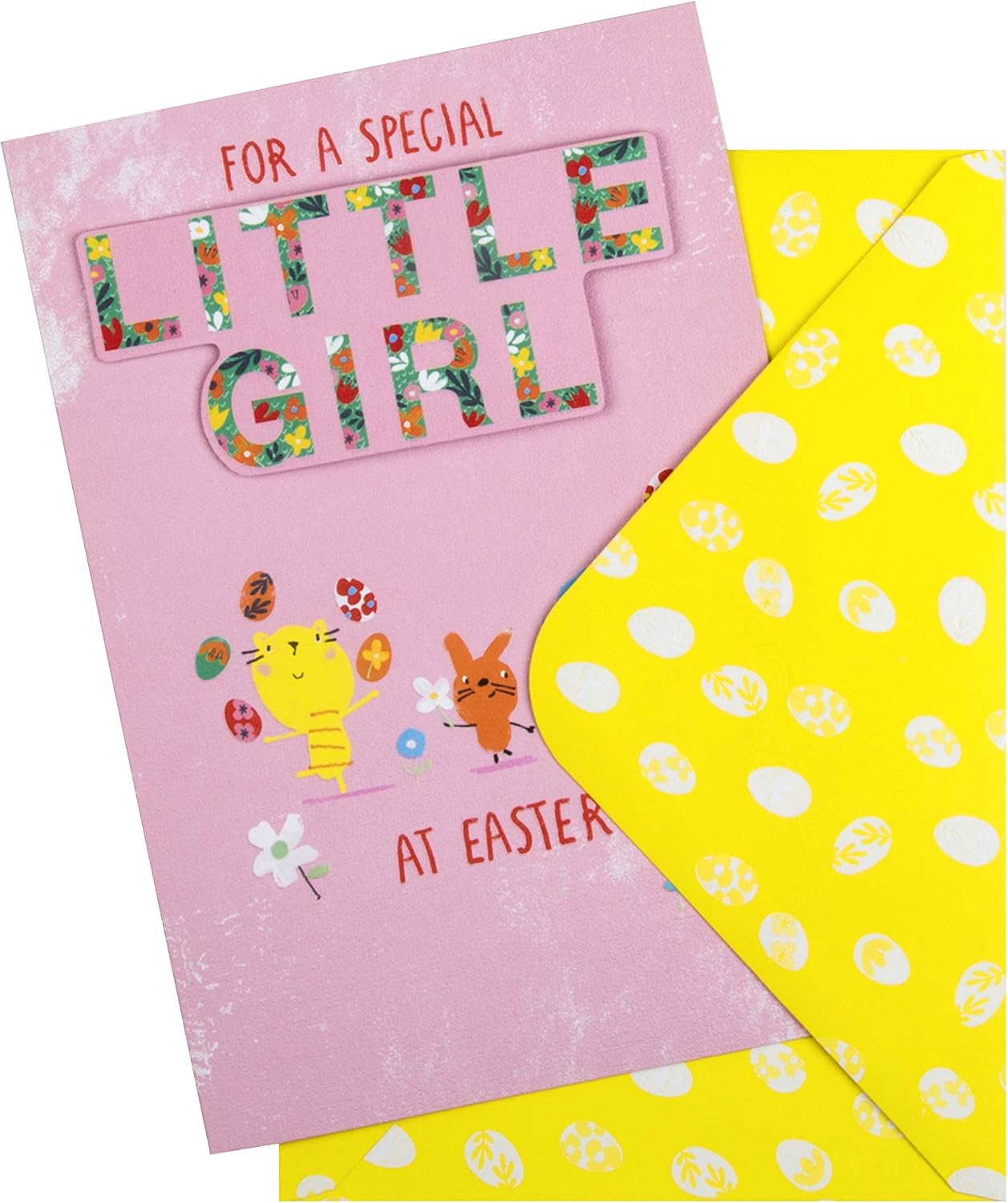 Hallmark Easter Card for Little Girl Easter Card, Easter Card for Daughter Cute Easter Card, Pink, Pink Little Girl Easter - Image 3