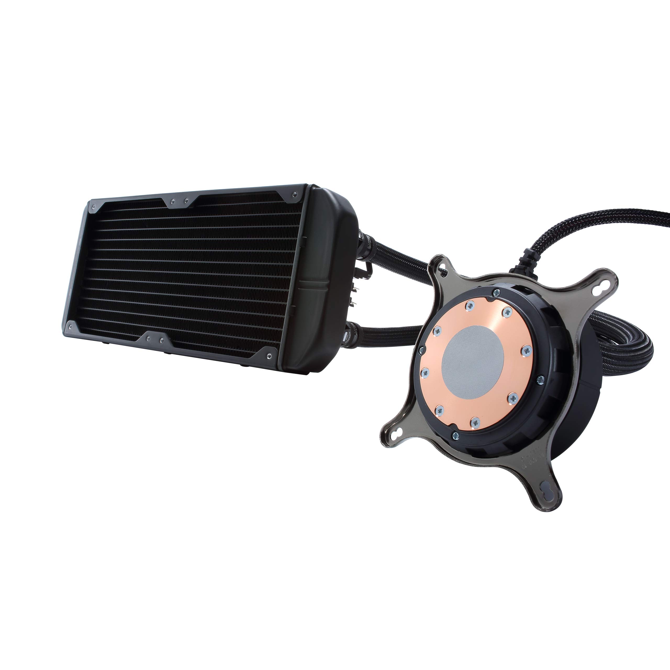 Fractal Design Celsius S24-240 mm Radiator - Silent Liquid CPU Cooler - PWM - Intelligent Controls - 2X Fractal Design Dynamic X2 PWM GP-12 120Mm Silent Fans Included - 1/4