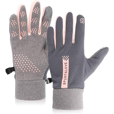 Gants Hiver Tactiles CBValleyol - Homme Et Femme, Antidérapants, Chauds, Pour Cyclisme Et Sport