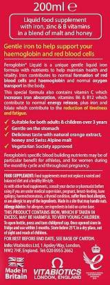 Feroglobin Vitabiotics Gentle Iron and Nutrient Liquid 200 ml view 4