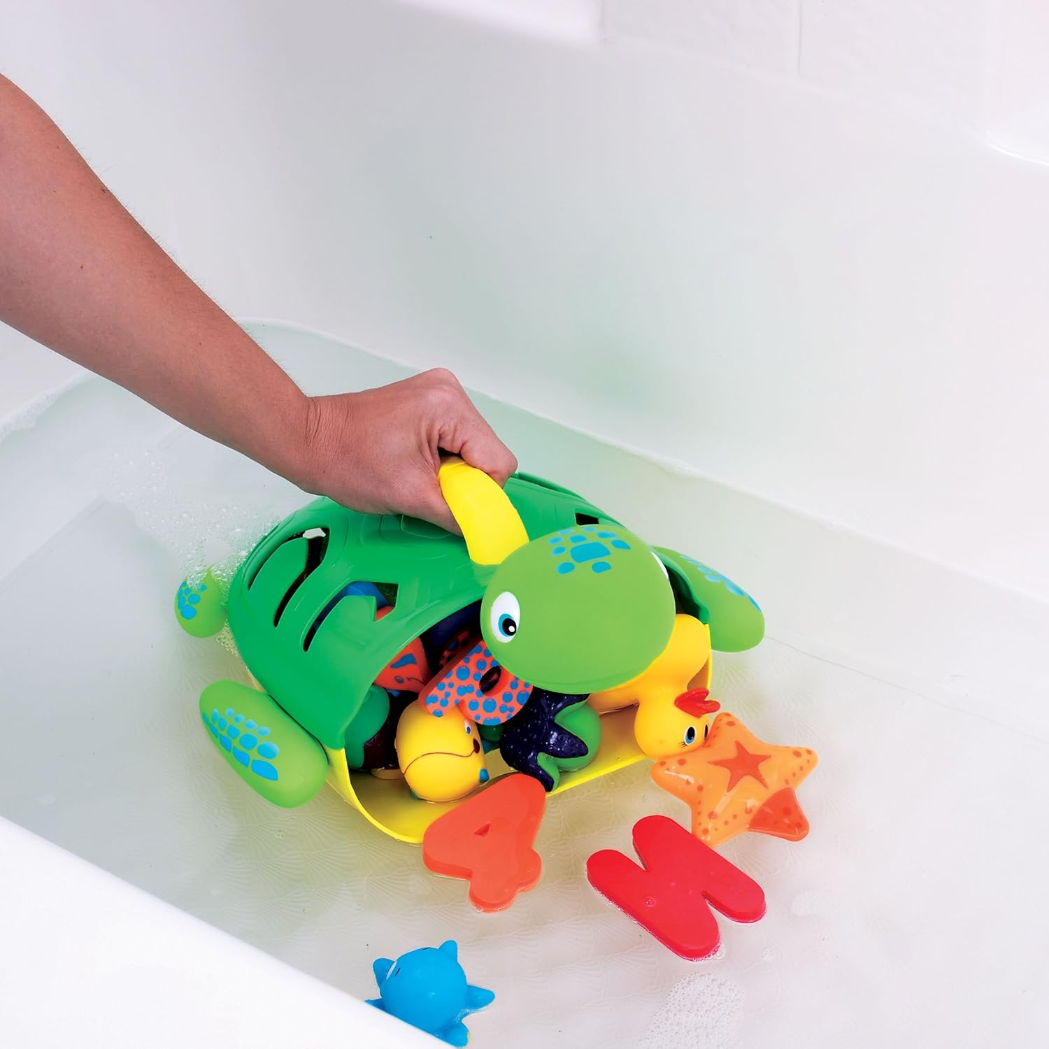 munchkin turtle bath toy