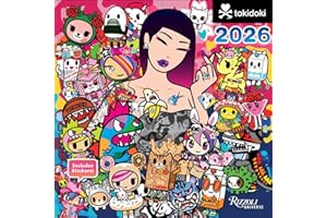 tokidoki 2026 Wall Calendar (Includes Stickers)