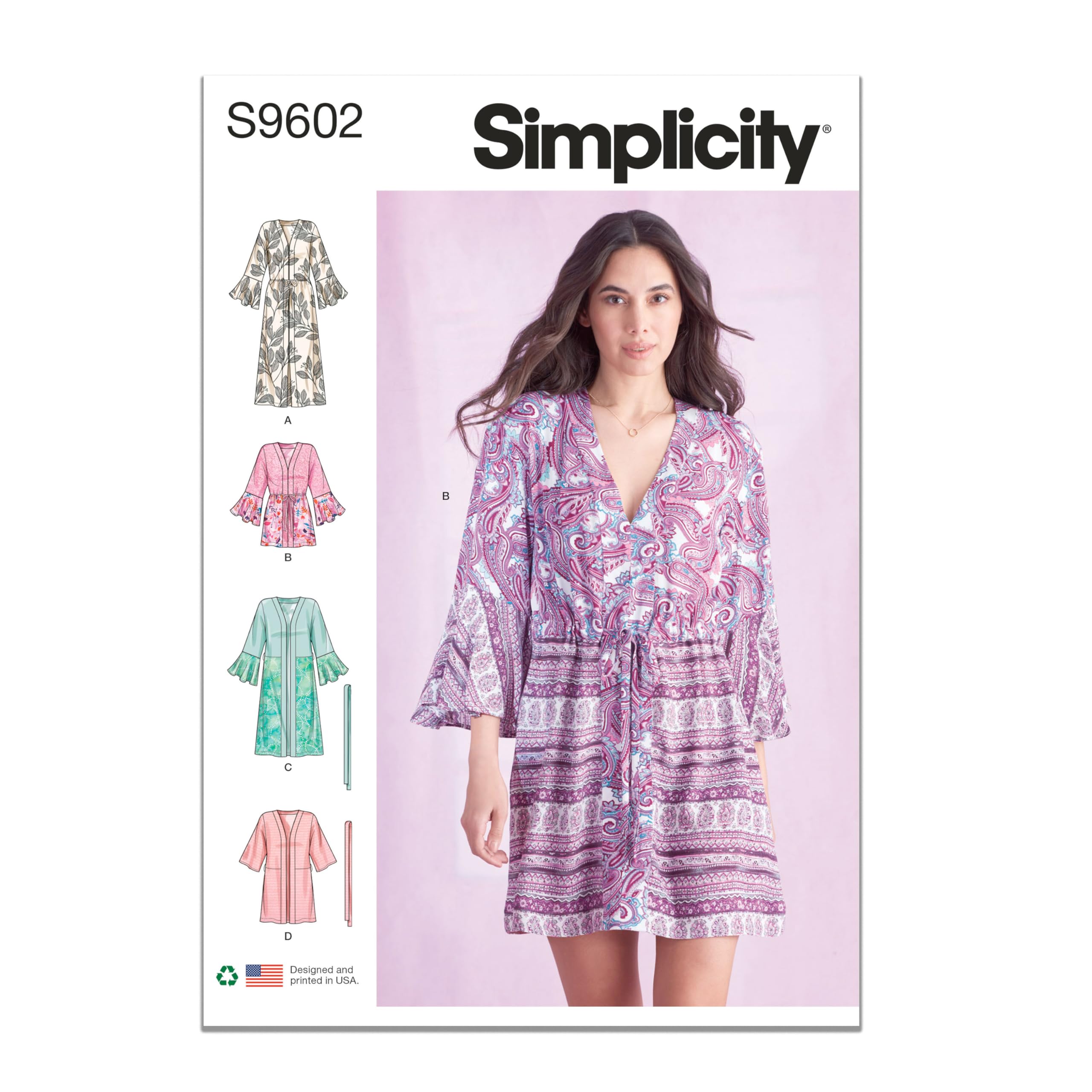 Simplicity SS9602U5 Misses TOP/Vest U5 (16-18-20-22-24)
