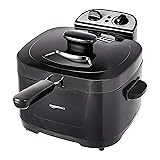 Amazon Basics 2 Liter Electric Deep Fryer, Black