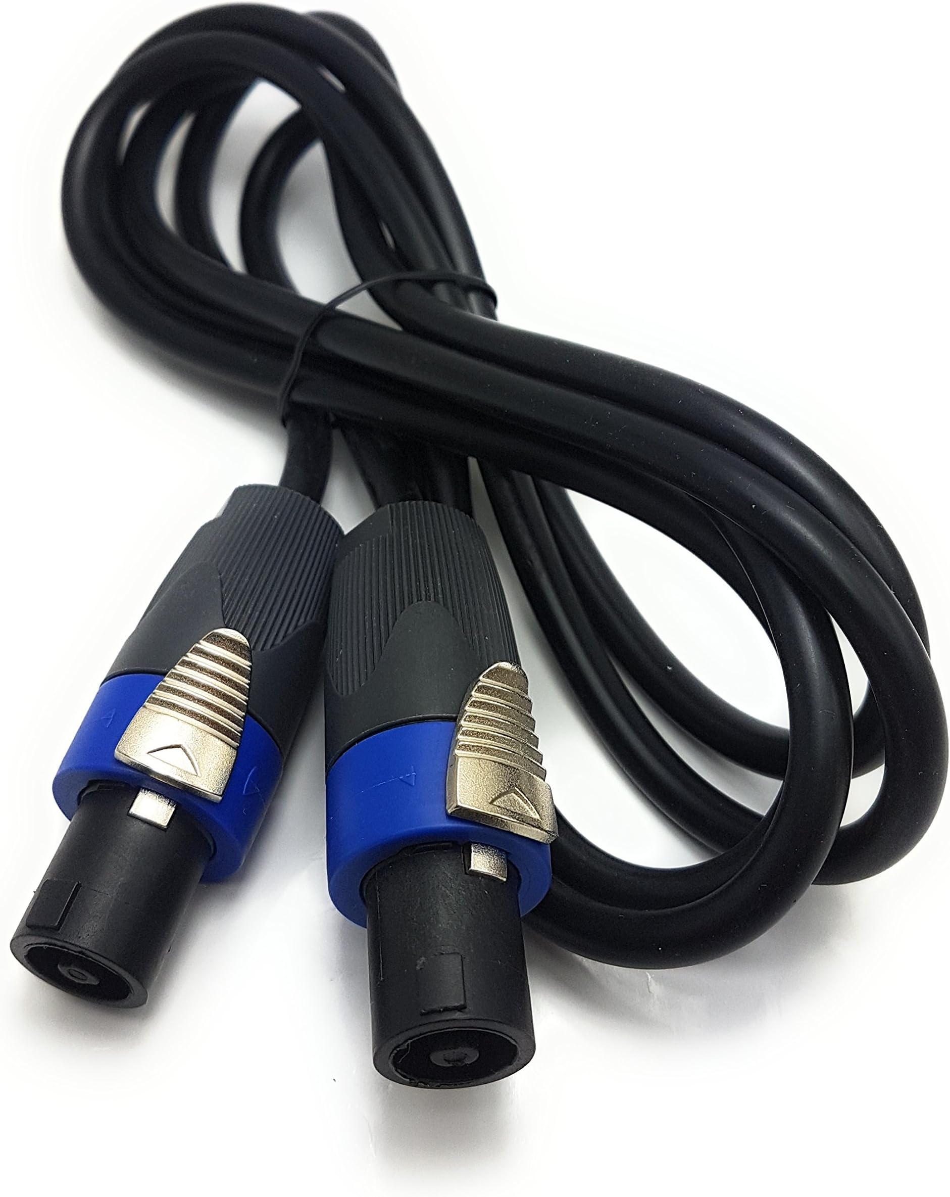 MainCore 2m long Speakon to Speakon/Speaker, PA Loudspeaker Cable Lead 2 Pole Plugs (Available in 0.5m, 1m, 2m, 3m, 5m, 6m, 10m) (2m)