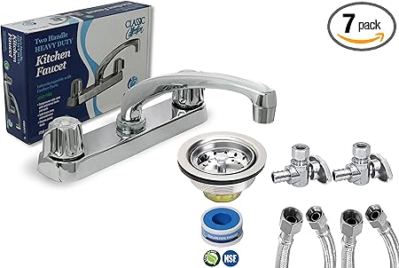 Eveyd Everflow Kfkt17182 20p Complete Kitchen Faucet Kit Lead