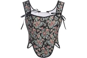 Jecarden Women's Renaissance Corset Bustier Tops for Women (Dress NOT Included) Victorian Cottagecore Corset