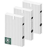 Air Purifier HEPA Filter R Replacement for Honeywell Air Purifier HPA100/200/300 and 5000 Series, Funmit 3 Pack True HEPA Filter Compatible with Honeywell R Filter (HRF-R3 & HRF-R2 & HRF-R1)