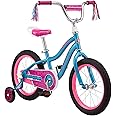 Schwinn Hopscotch & Toggle Kids Bike, Boys and Girls Bicycle, 12-16-Inch Wheels, Removable Training Wheels for 2-4 Year Olds, Saddle with Handle for Assistance, Easy Tool-Free Assembly