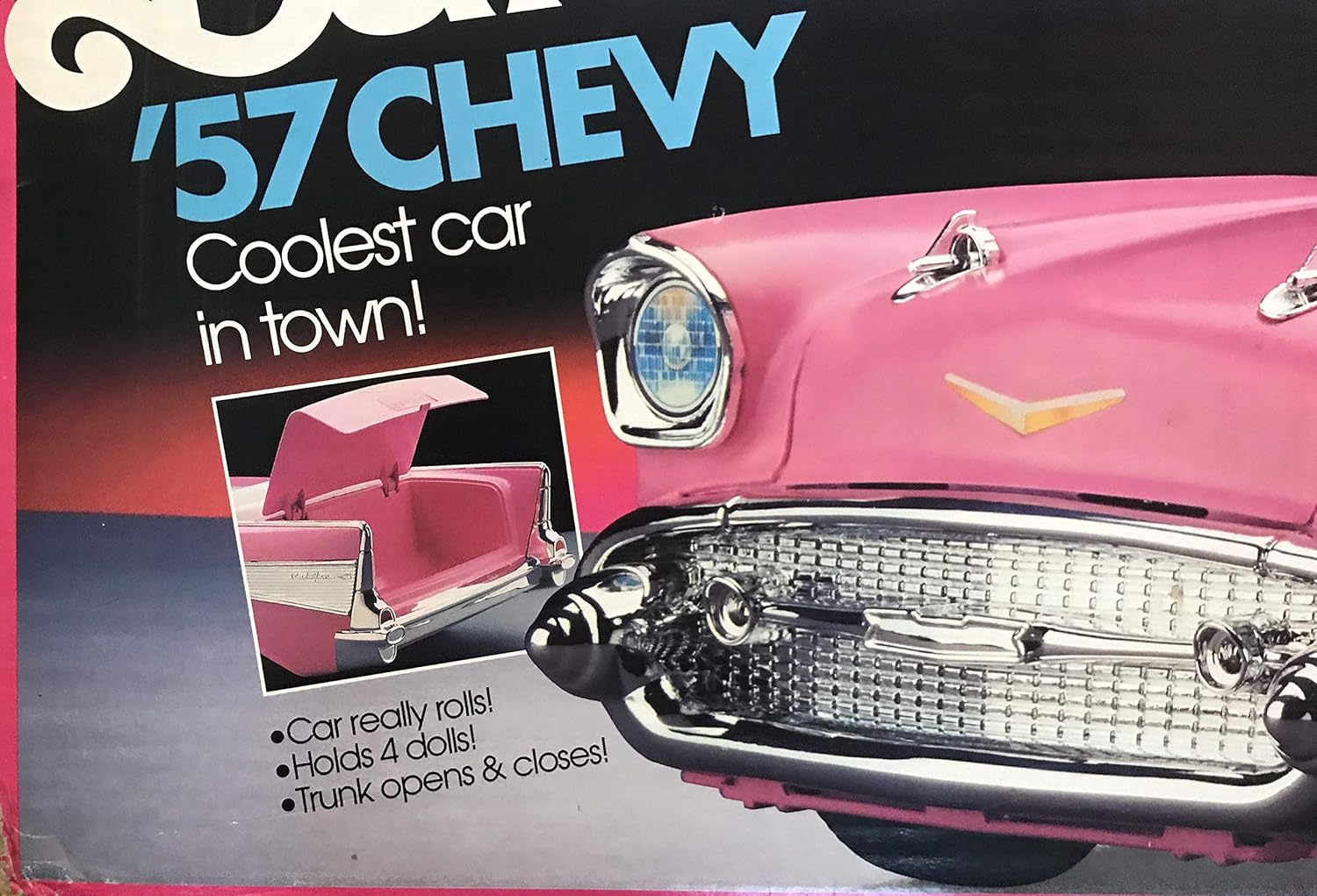 barbie 57 chevy pink