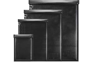 IFENROL Faraday Bags EMP Proof - 4 Pack Faraday Pouch Anti-Tracking Key Fob Protector, Faraday Cage for Phones & Laptops & Tablets & Car Keys for Fireproof & Waterproof