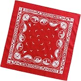 Styles Cotton Bandana Unisex Soft Multipurpose Accessory Fashion Headscarf Square Wrap For Everyday Wear Friendly Cotton Head