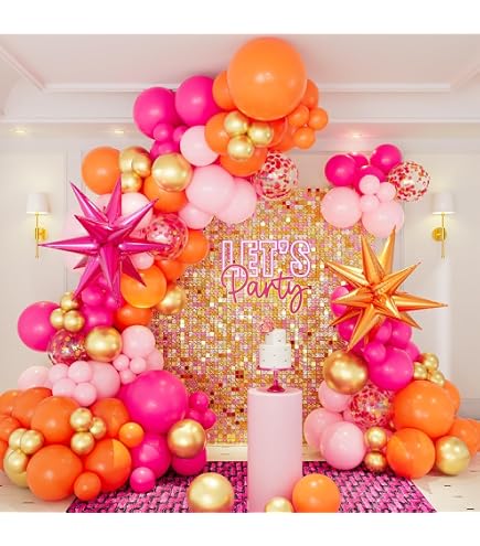 Ensemble De Bannières « Happy Birthday » Avec Confettis Dorés Et Ensemble De Bannières « Happy Birthday » Avec Confettis Dorés Et