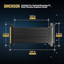 EZDIY-FAB PCIE Gen 4 16x Extreme Flexible, High
