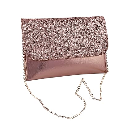 DN Enterprises Girls Leather Chained Sling Bag (Purple)