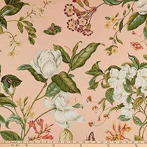 Williamsburg Garden Images Petal Fabric by the Yard