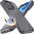 REBEL Case for iPhone 16 Pro [Gen-6 Aramid Fiber] Strong MagSafe Compatible, Grippy Sides, Shockproof Corners, Metal Lens + Buttons, Upgraded Protective Design, 6.3 Inch Phone 2024 (Black)