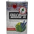 Eagle Brand Medicated Oil Aromatic Lavender Eucalyptus - 12 Bottles (24 ml Each)