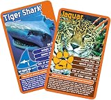 Top Trumps Deadliest Predators Classic Card Game Great White Shark Komodo view 4