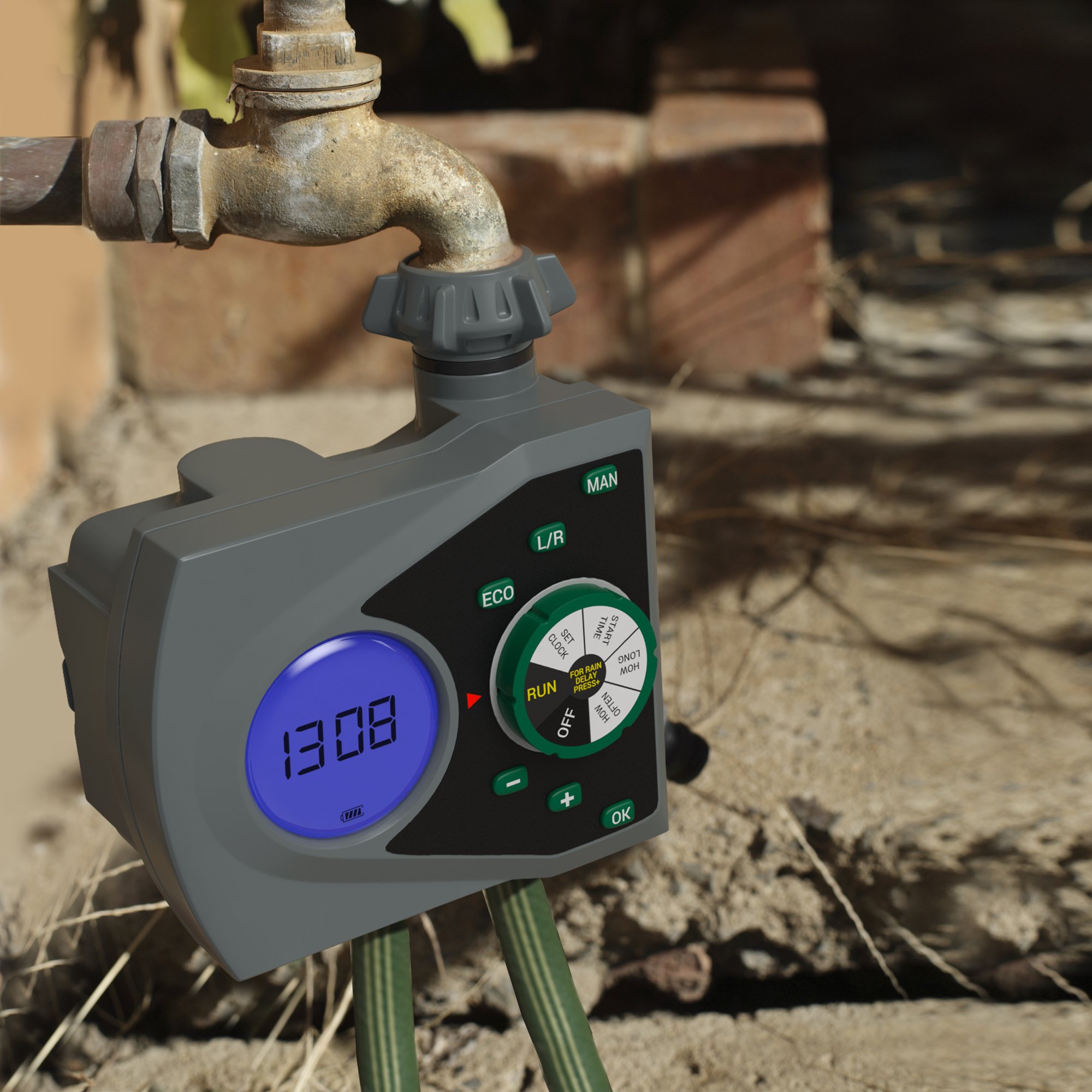 Gideon Dualvalve Hose Water Timer Sprinkler Timer Irrigation