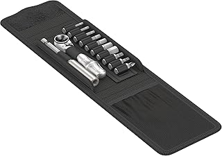 Wera 05004170001 Bicycle Set 1 Fahrrad Werkzeugsatz, Schwarz, 12-Teilig