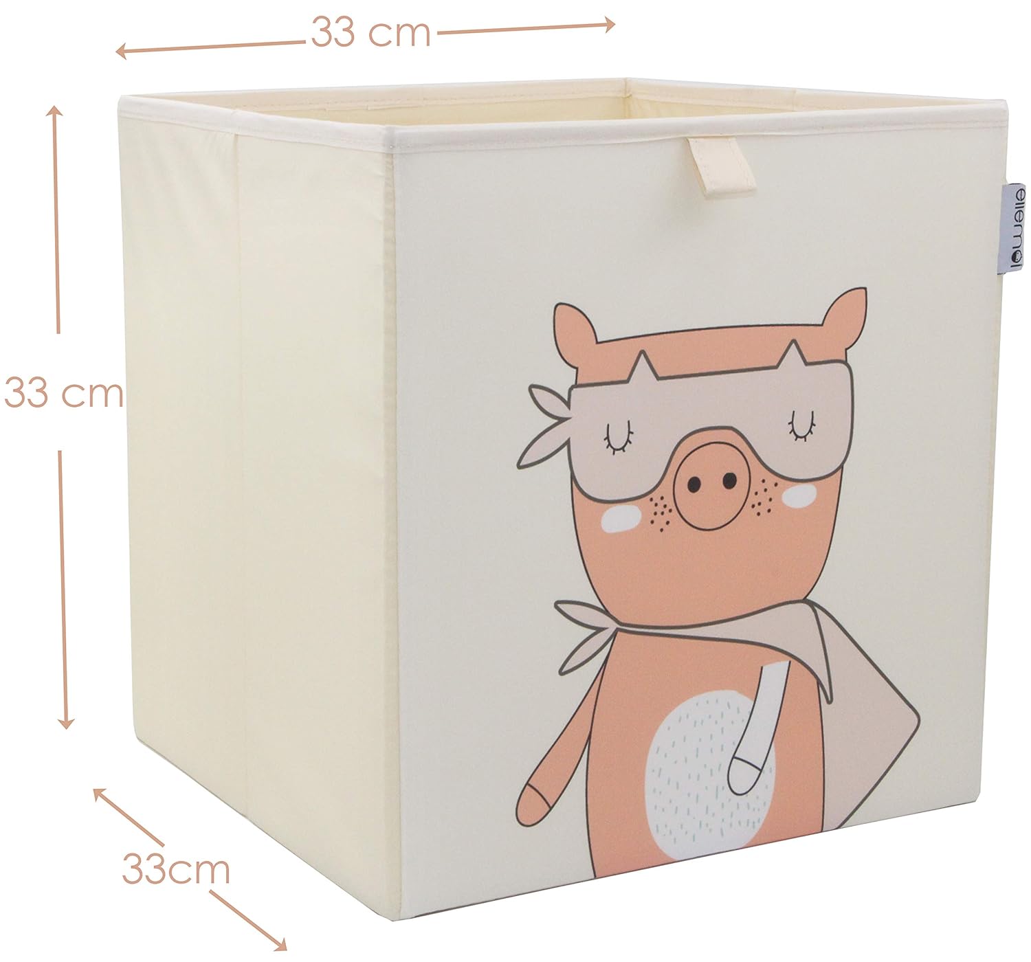 Kinder Aufbewahrungsbox Von Ellemoi Faltbare Spielzeug Box Dinosaurier Zur Aufbewahrung Im Kallax Regal 33x33x33 Kinderzimmer Com Baby
