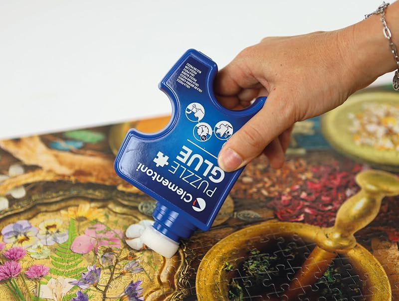 Puzzlekleber - 200 ml transparenter Puzzle Kleber zum Fixieren