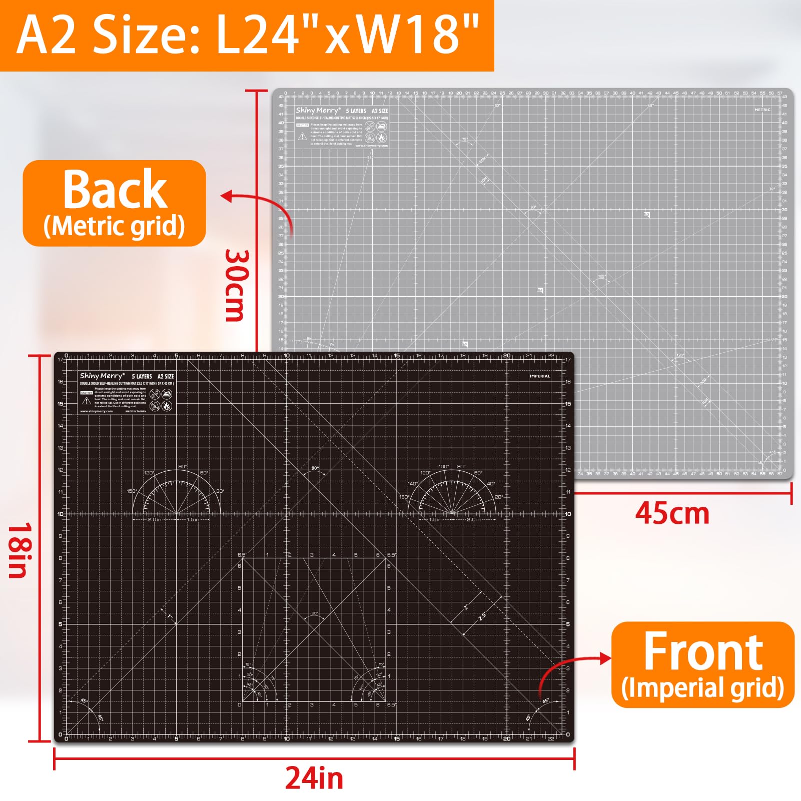 Shiny Merry A2 Cutting Mat around 18