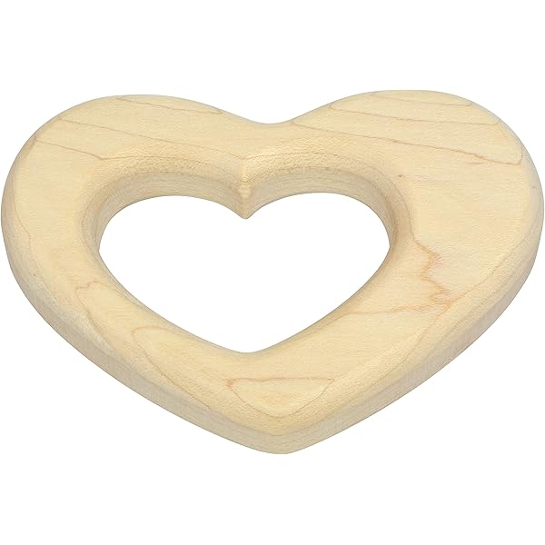 heart shaped teether