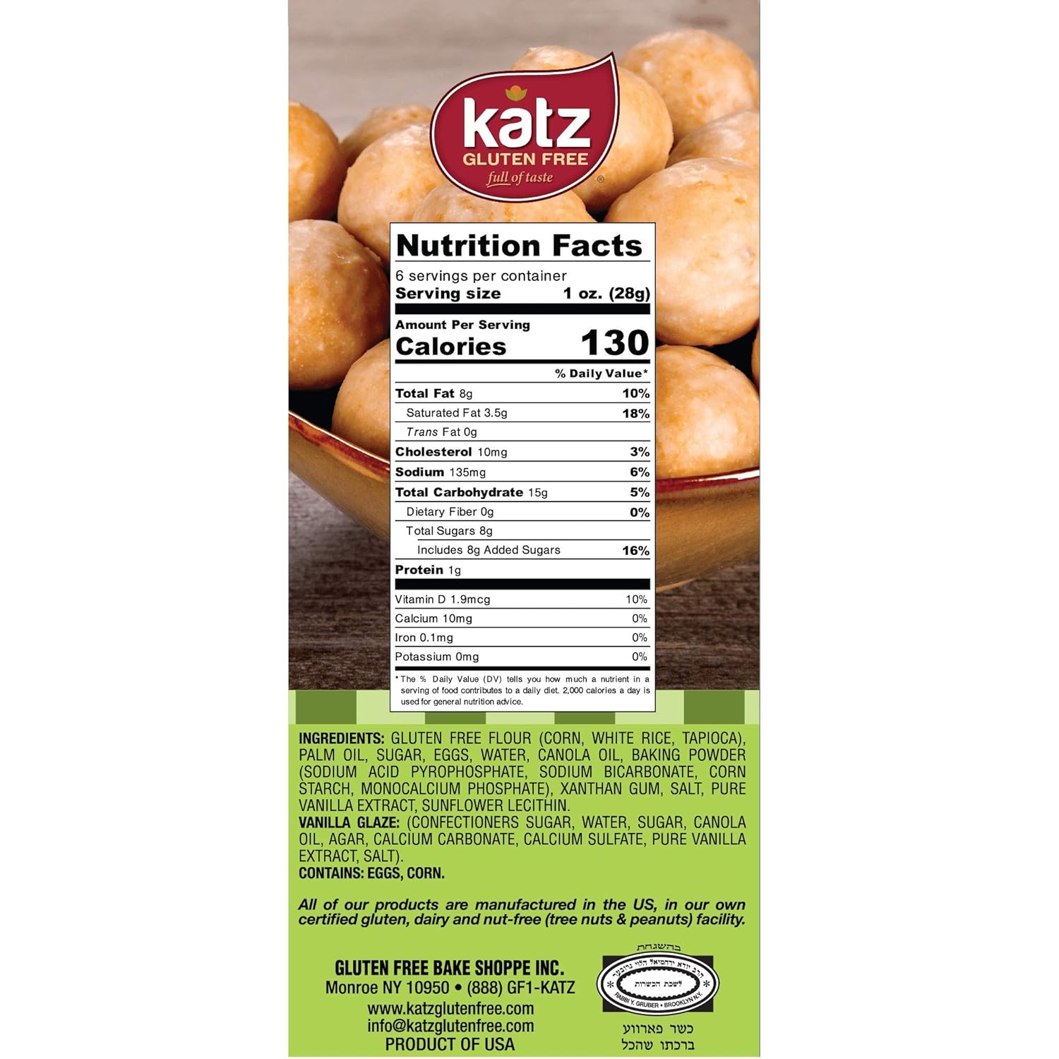 ingredients list