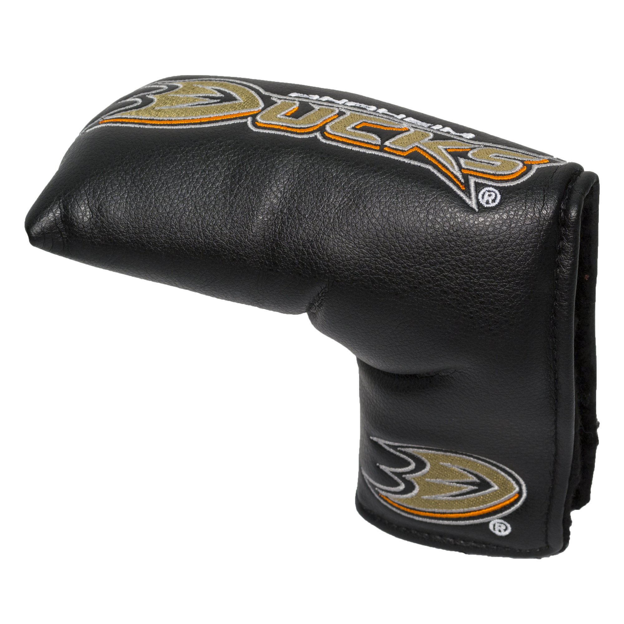 Team Golf NHL Anaheim Ducks Vintage Blade Putter Cover Golf Club Vintage Blade Putter Headcover, Form Fitting Design, Fits Scotty Cameron, Taylormade, Odyssey, Titleist, Ping, Callaway