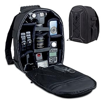 Deluxe sistema de cámaras réflex mochila con personalizable de ...