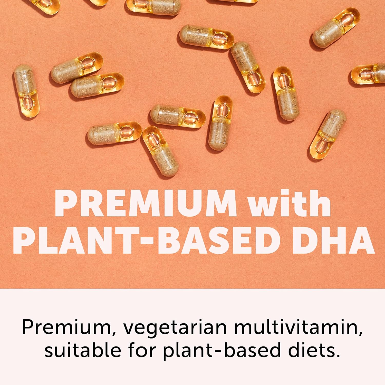 SmartyPants Multivitamin for Women; Omega-3 DHA; Zinc for Immunity; Biotin, Iron, Folate; Vitamins D3, C, B6; Vitamin B12 for Energy; Vegetarian (30 Day Supply): Health & Personal Care