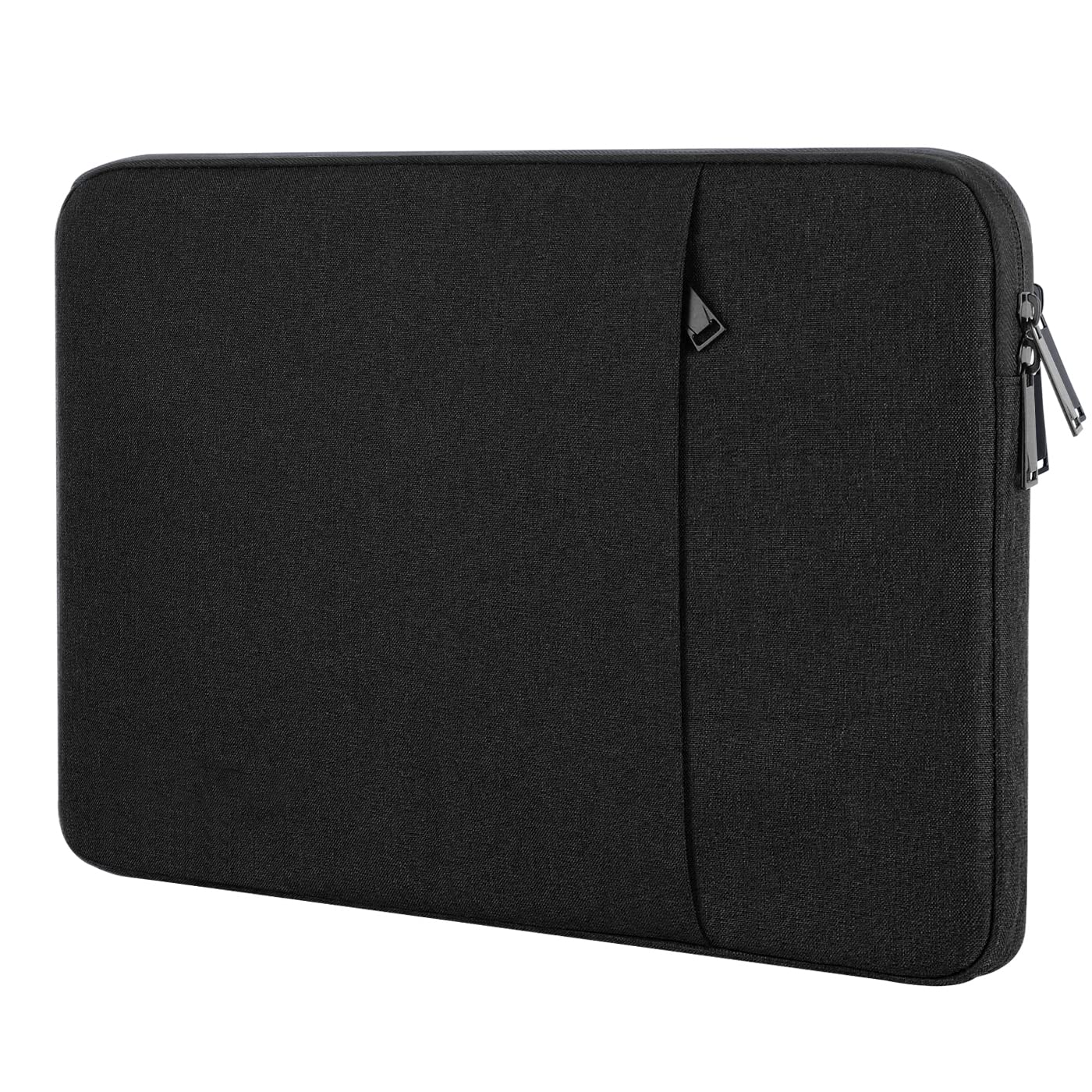Boojarr 13-14 Inch Laptop Sleeve Compatible with 13 Inch MacBook Air/Pro, 14 Inch MacBook Pro, 13.3 Inch Notebook Computer Waterproof Shock Resistant Bag Tablet iPad Carrying Case, Black