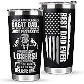 Christmas Gifts for Dad, Men - Gifts for Dad from Daughter, Son - Dads Birthday Gift Ideas, Happy Birthday gifts for Dads, Fathers - Best Dad Ever Gift, Present for dads, Fathers - 20 Oz dad Tumbler