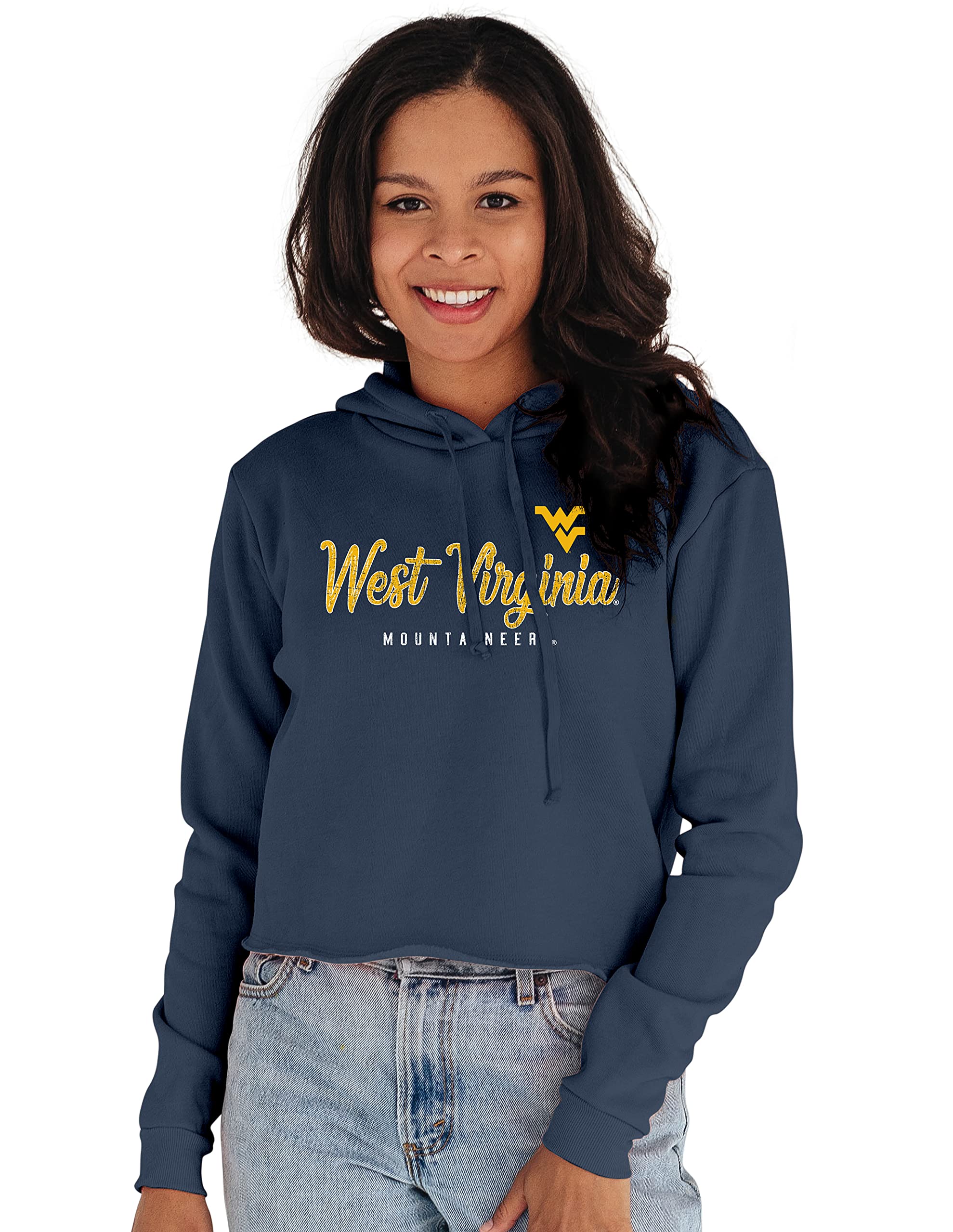 Blue 84 Women's Hoodie빈티지 크롭 후디复古露脐连 復古短版連帽衫sudadera Vintage Con Capuchaקפוצ'ון חיתוך וינטג'moletom Vintageهودي كروب كلاسيكيvintage Crop Hoodie, Team Color, S