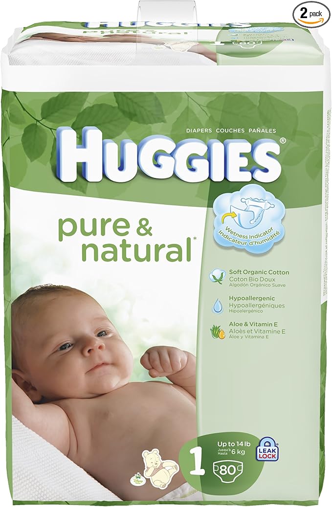 huggies natural fit diapers