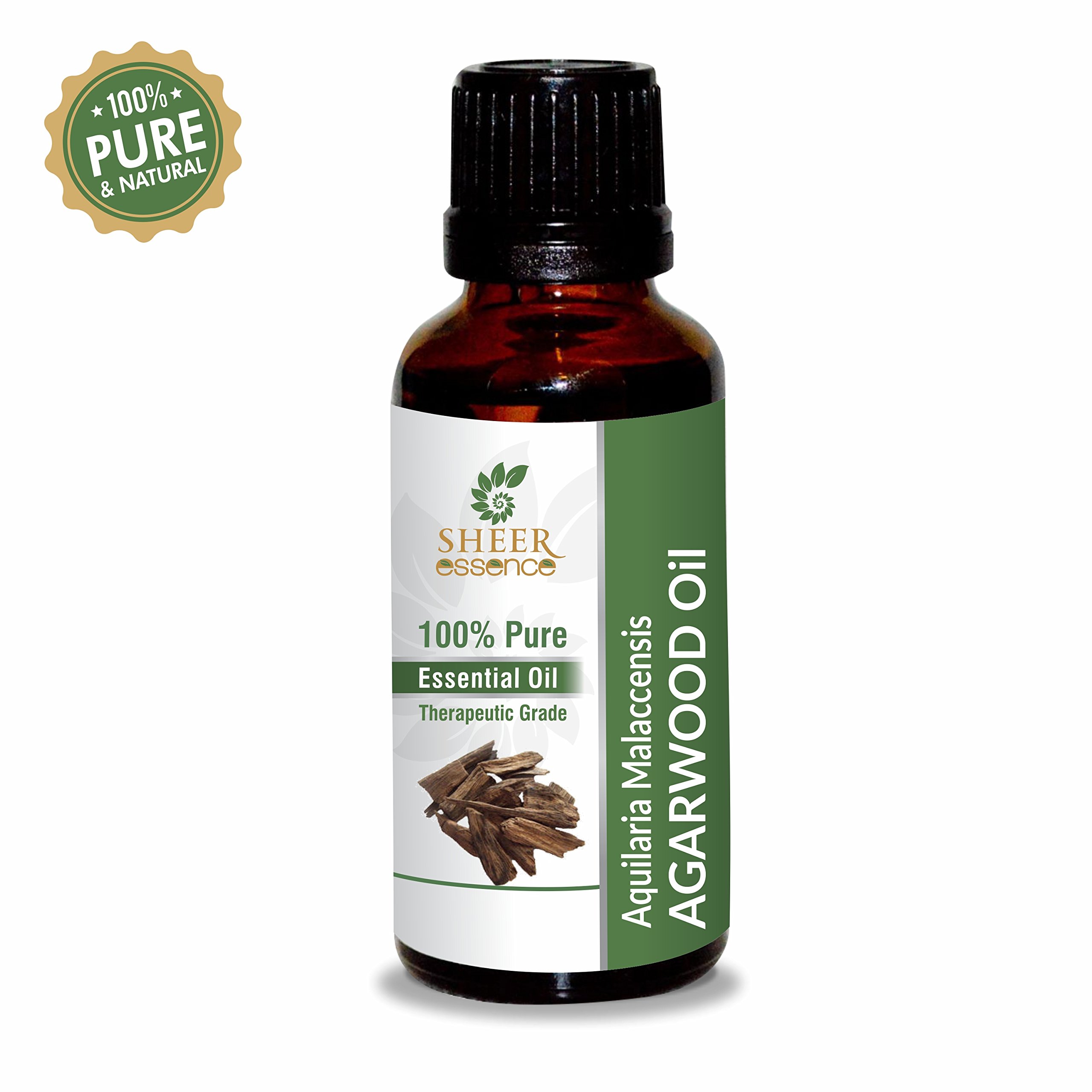 Agarwood (Oud) Oil (Aquilaria Malaccensis) 100 Natural Undiluted
