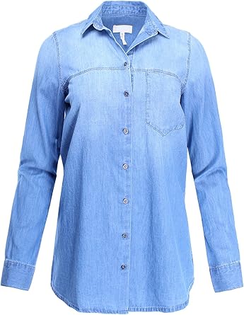 camisa vaquera mujer entallada