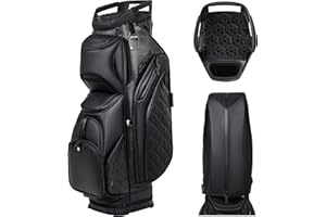 ASK ECHO Soundless Cart Golf Bag with 15 Way Full Length Dividers Golf SLC-130LE Cart Bag