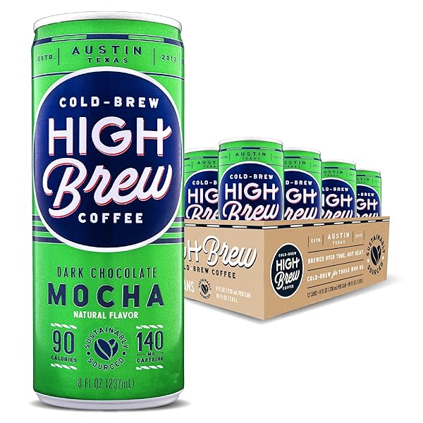 HIGH BREW COFFEE COLD BREW COFFEE + PROTEIN,...